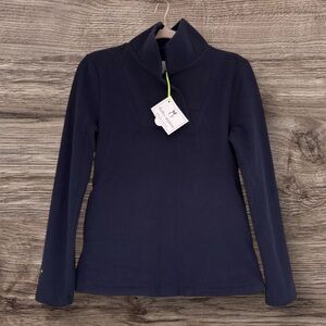 Dudley Stephens Sheffield Island Pullover Navy Blue Vello Fleece XS NWT